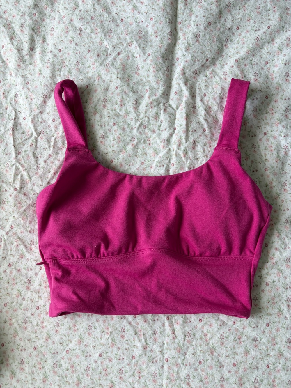 Pink Sports Bra